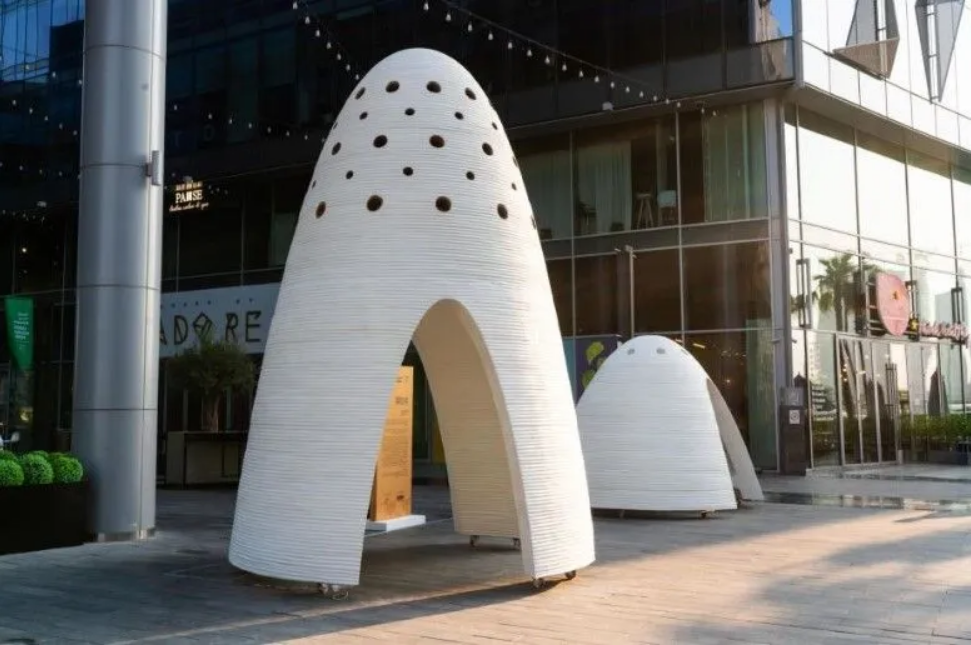 Espaço para humanos e pombos compartilharem é destaque da Dubai Design Week